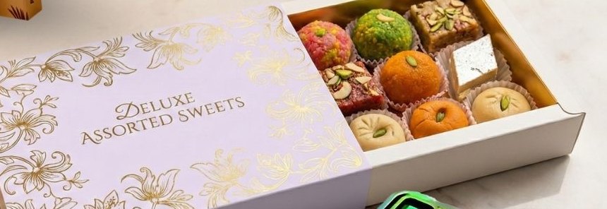 Printed sweet box